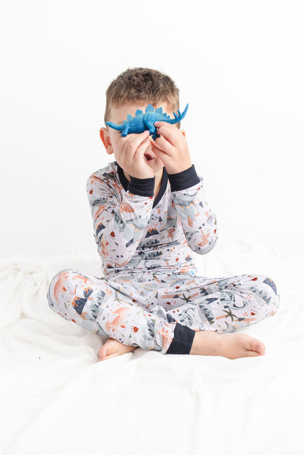 dinosnores-dinosaur-long-sleeve-pjs Big Dreams Little Jammie Session Sophia's Style-1